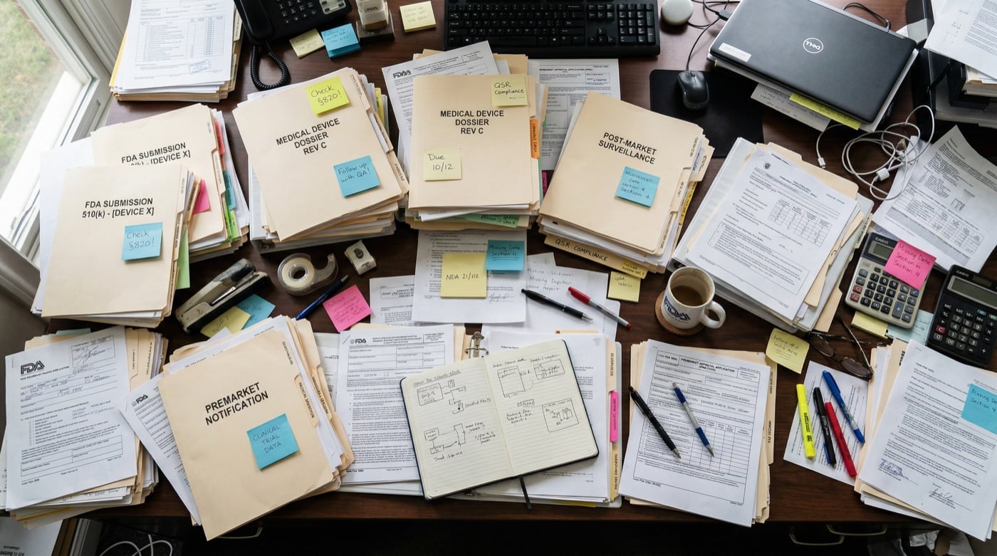 Regulatory clearance dashboard